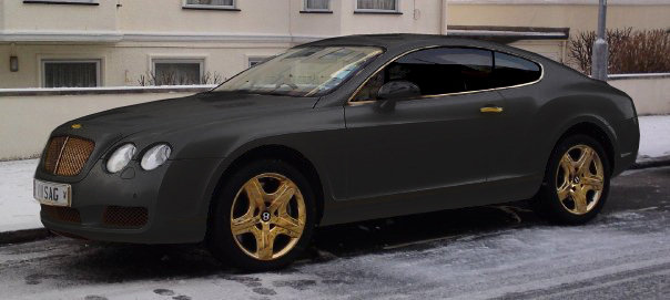 Gold Plated Pistonheads Wheels