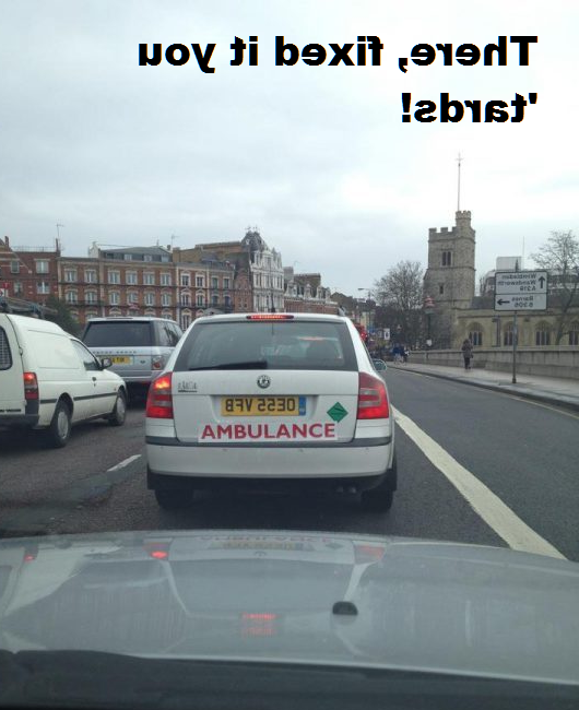 Ambulance... Ambiwlans - Has dumbing down gone too far? - Page 121 - The Lounge - PistonHeads
