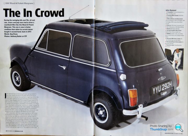 RE: David Brown teases 'highly tuned' Mini Remastered - Page 3 - General Gassing - PistonHeads