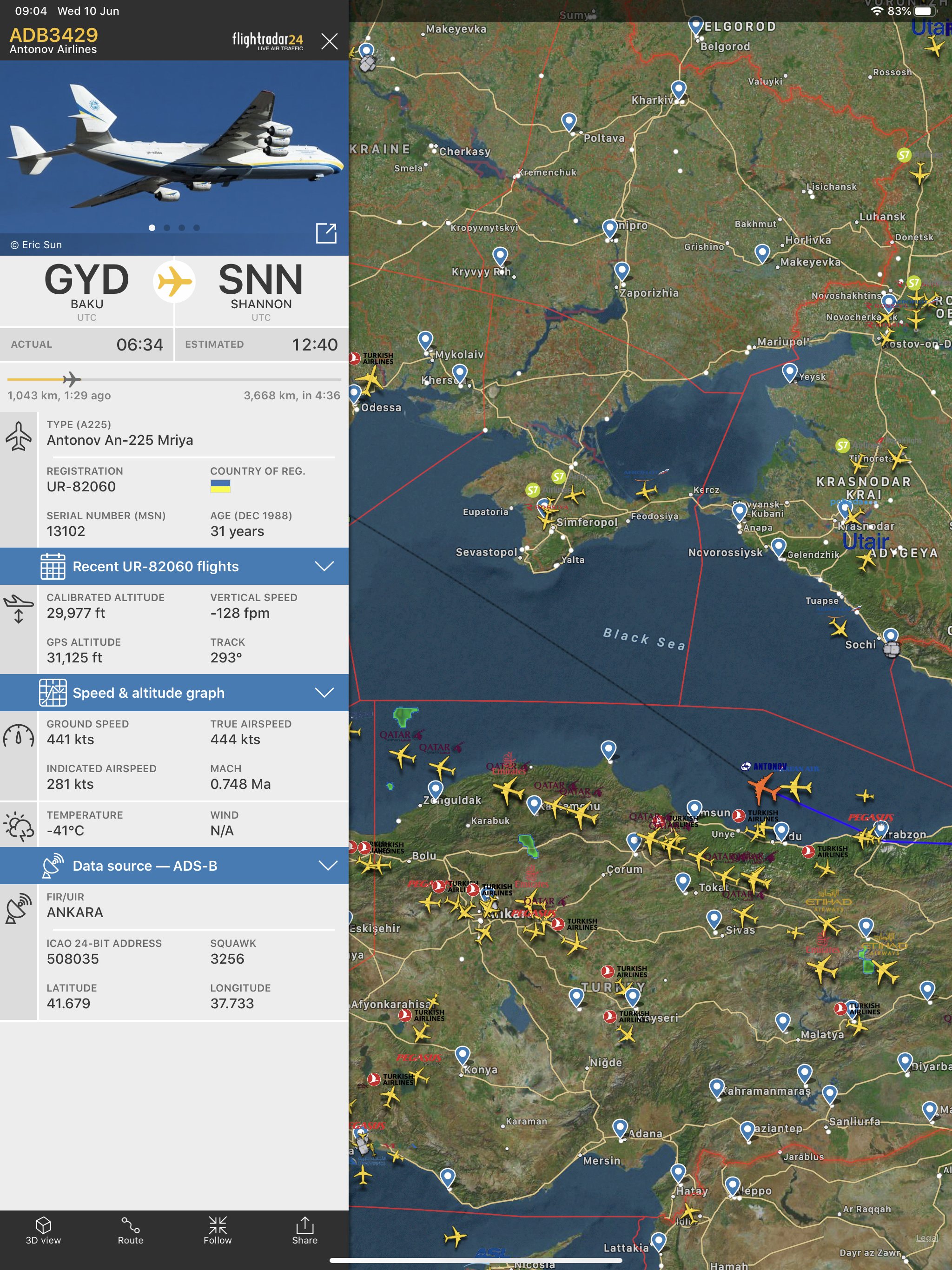 Cool things seen on FlightRadar - Page 156 - Boats, Planes & Trains - PistonHeads