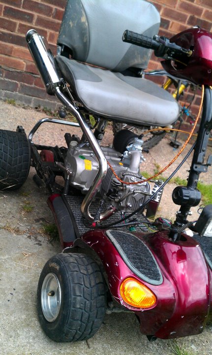Supercharged mobility scooter...garden shed genius - Page 1 - General Gassing - PistonHeads
