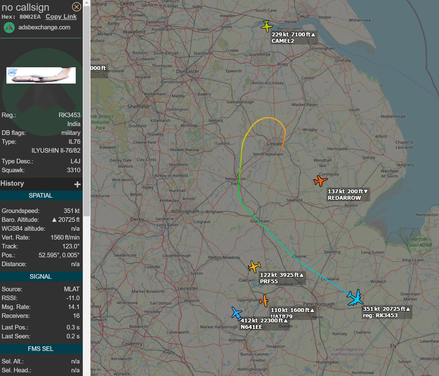 Cool things seen on FlightRadar - Page 503 - Boats, Planes & Trains - PistonHeads UK