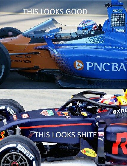 IndyCar get's it right. Makes F1/Halo look silly. - Page 2 - General Motorsport - PistonHeads