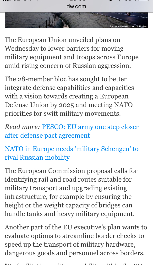 EU army - Page 11 - News, Politics & Economics - PistonHeads