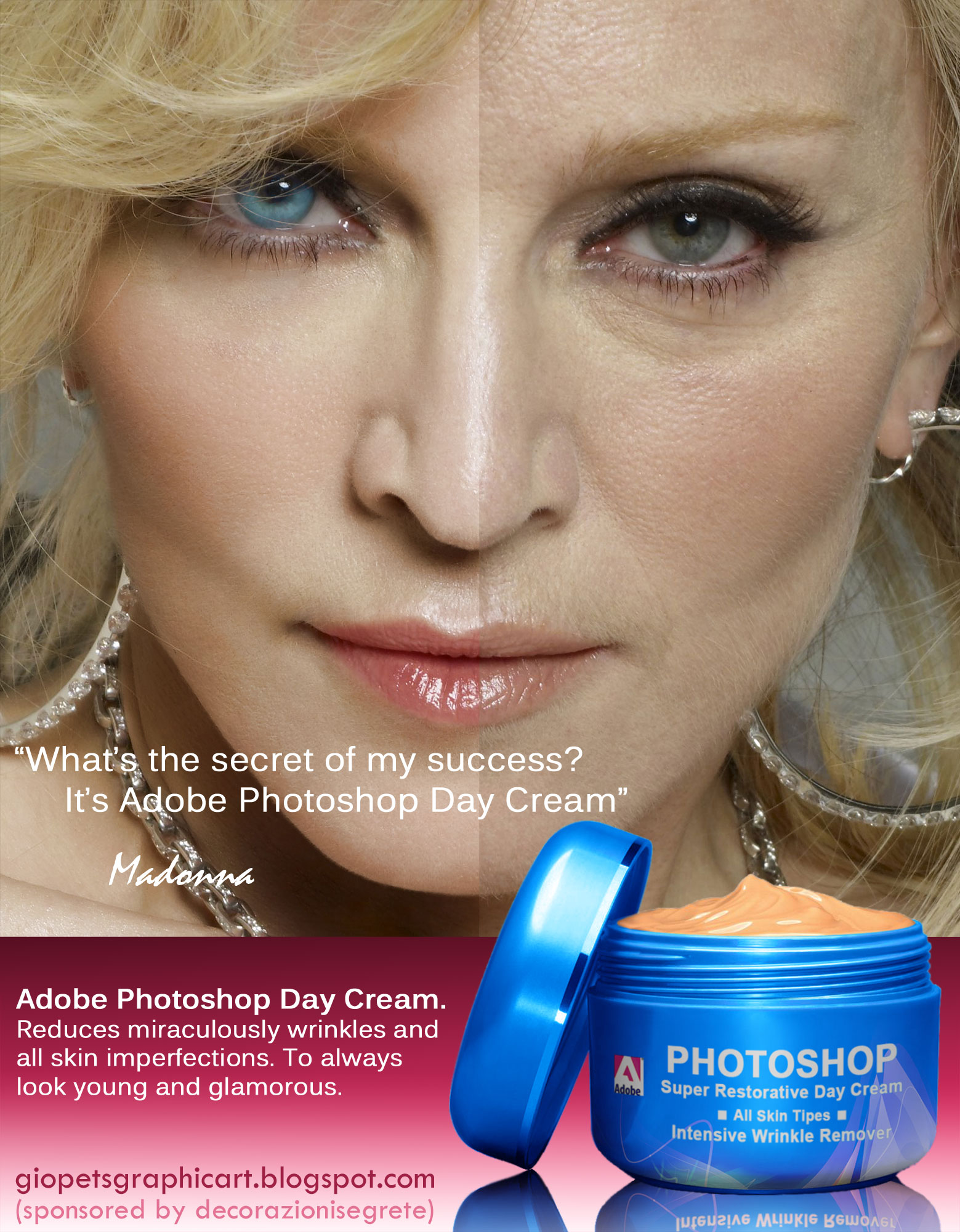 Madonnaphotoshopmadonna Photoshop Cream Adobe Day