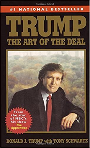 New rider. Any suggestions for a first big bike? - Page 9 - Biker Banter - PistonHeads UK - The image shows a book cover titled "TRUMP THE ART OF THE DEAL." It is the number one national bestseller, as indicated on the cover. The author's name, Donald J. Trump, is at the top of the cover, and there is a tagline in smaller print that reads "FROM NBC'S APPARENTANCE." Additionally, Tony Schwartz is listed as co-author. The book is priced at $3.95, and it appears to be published by Crown Publishing Group. The style of the image is realistic with photographic quality.