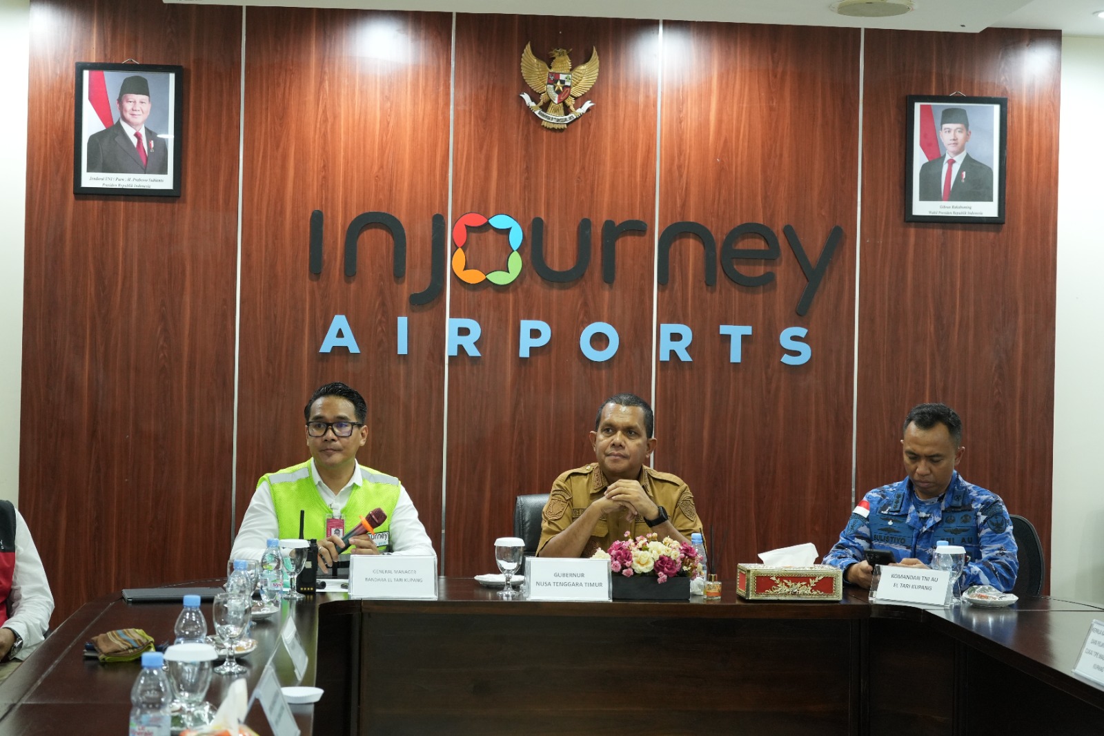 Rapat Reaktivasi terminal internasional bandara el tari kupang