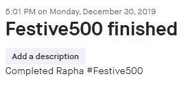 Anyone going to try the Rapha Festive 500 this year? - Page 10 - Pedal Powered - PistonHeads