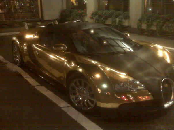 Veyron Pistonheads London Gold
