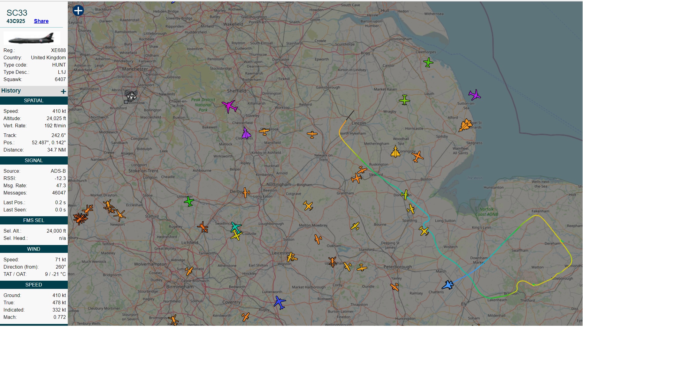 Cool things seen on FlightRadar - Page 170 - Boats, Planes & Trains - PistonHeads