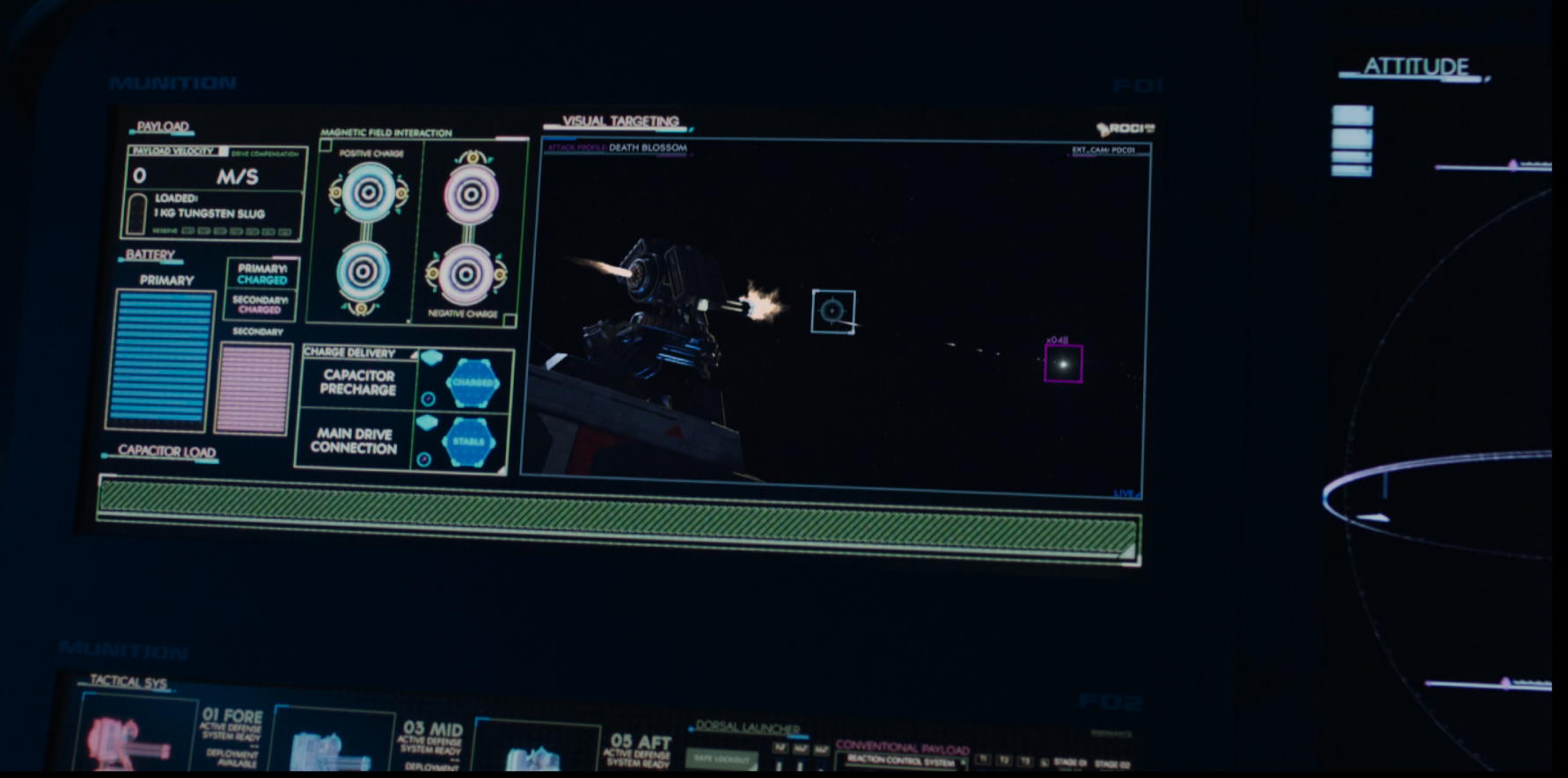 The Expanse - Page 17 - TV, Film & Radio - PistonHeads UK - The image shows a computer monitor with a complex graphical user interface (GUI) displayed on the screen. The GUI appears to be a control panel for a sophisticated piece of machinery or equipment, likely in a control room setting. There are various icons and indicators scattered across the screen, suggesting numerous functions and settings that can be controlled from this interface. The design of the interface is sleek and modern, with shades of blue and white dominating the color scheme. Due to the complexity of the GUI, it's not possible to identify specific buttons or functions from the image alone.