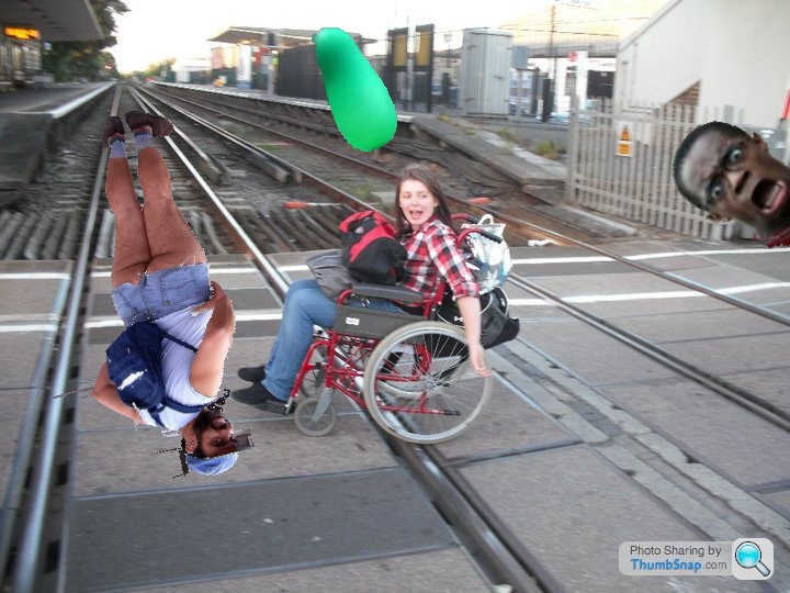 Photoshop Pistonheads Helpagain Train Mow Girl