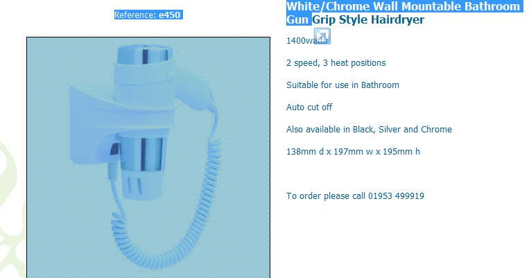 Hairdryer for a Bathroom - Page 1 - Homes, Gardens and DIY - PistonHeads