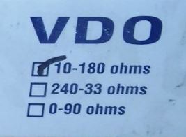 VDO Fuel Sender - Page 1 - Wedges - PistonHeads