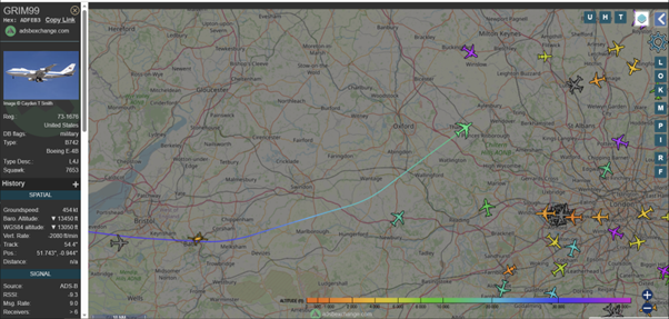 Cool things seen on FlightRadar - Page 509 - Boats, Planes & Trains - PistonHeads UK