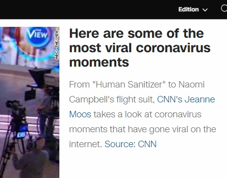 Geek Jokes - Page 363 - The Lounge - PistonHeads - The image is a screenshot of a webpage with an article headline. The headline reads, "Here are some of the most viral coronavirus moments from Human Sanitizer to Naomi Campbell's flight suit." Below the headline, there is a caption that states, "From Human Sanitizer to Naomi Campbell's flight suit: Moose takes a look at coronavirus moments that have gone viral on the internet."

The image in the webpage shows a news broadcast setup with a camera and lights. In the center of this setup, there is a person sitting down, seemingly behind the camera. There is text overlaying the image from the news broadcast. The text reads, "NATO'S CHIEF SAYS TURKEY IS 'NOT A DEMOCRACY' AND THREATENS TO KICK THEM OUT IF THEY DON'T COOPERATE IN FIGHTING ISIS."

The image has a watermark with the text "CNN" in the bottom right corner, indicating that it is from CNN. The overall style of the image suggests it was captured from a news broadcast or an online article discussing recent events related to coronavirus.