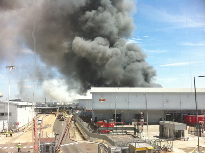 Warehouse Pistonheads Fire Heathrow