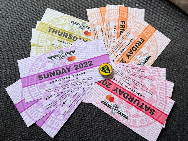 OFFICIAL Goodwood wanted/for sale ticket thread. - Page 9 - Goodwood Events - PistonHeads UK