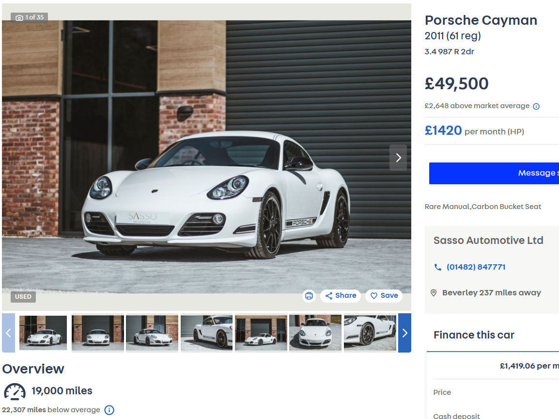 Cayman R Chat - Page 401 - Boxster/Cayman - PistonHeads UK