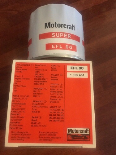 Motorcraft oil filter reference - Page 1 - Classics - PistonHeads