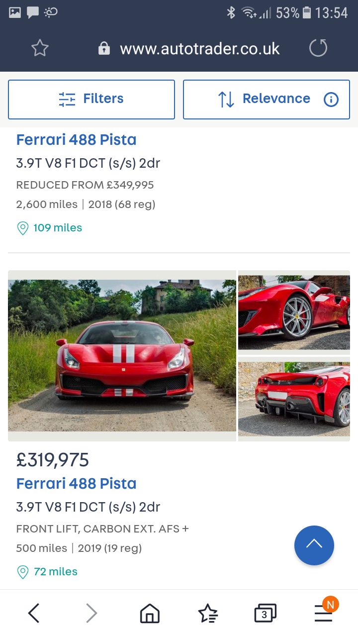 Collecting Cars auction results  - Page 37 - Supercar General - PistonHeads