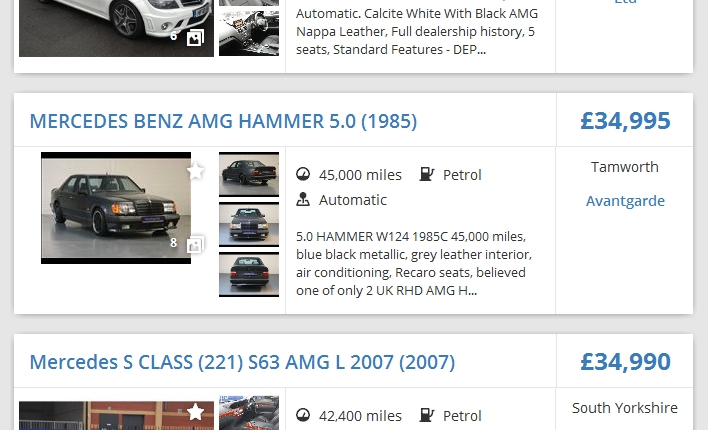 RE: AMG 300E 5.0 'Hammer': Spotted - Page 2 - General Gassing - PistonHeads