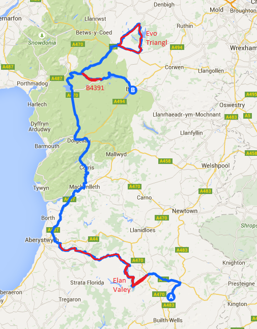 My visit to Wales and route details - Page 1 - Events/Meetings/Travel - PistonHeads