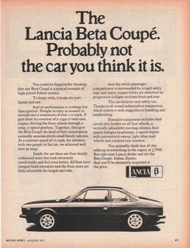 1978 Lancia Beta 1600 Coupe - Page 14 - Readers' Cars - PistonHeads