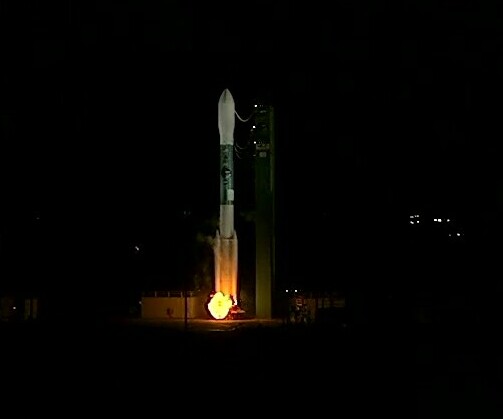 A tall tower with a clock on the top of it - Pistonheads - The image depicts a nighttime scene with a large rocket proudly displaying flames at its base. The launched rocket is soaring up into the sky, indicating a successful launch. The rocket is situated on a launch pad, which is surrounded by darkness, accentuating its prominence. The fire at the launchpad suggests an engine burnout, possibly at the end of the launch sequence. The image conveys a sense of power and achievement in space exploration technology.