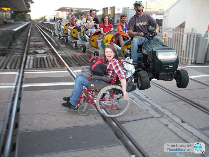 Girl Photoshop Mow Train Helpagain Pistonheads
