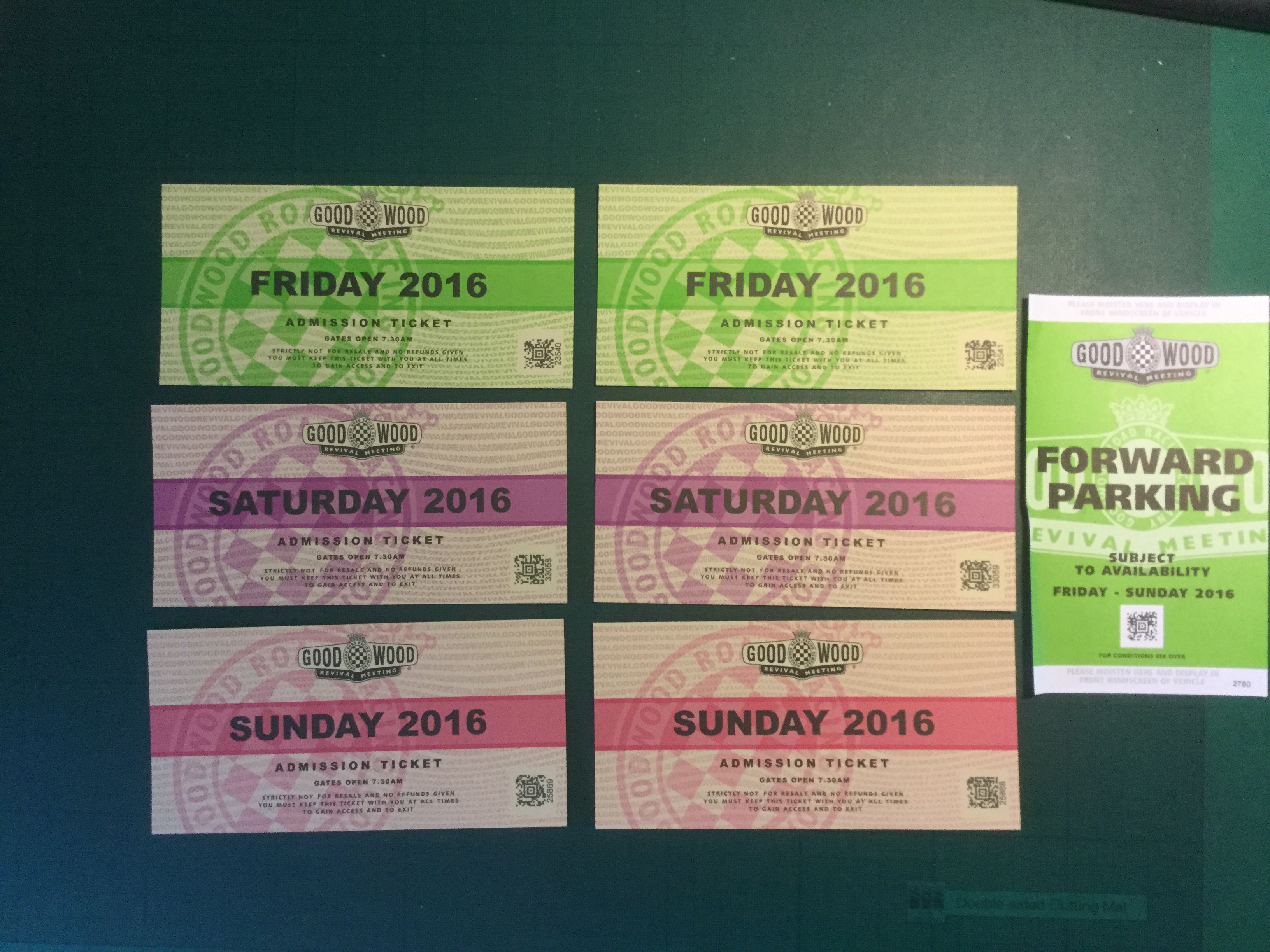 The Official 2016 Revival Ticket thread, Wanted & for Sale - Page 3 - Goodwood Events - PistonHeads