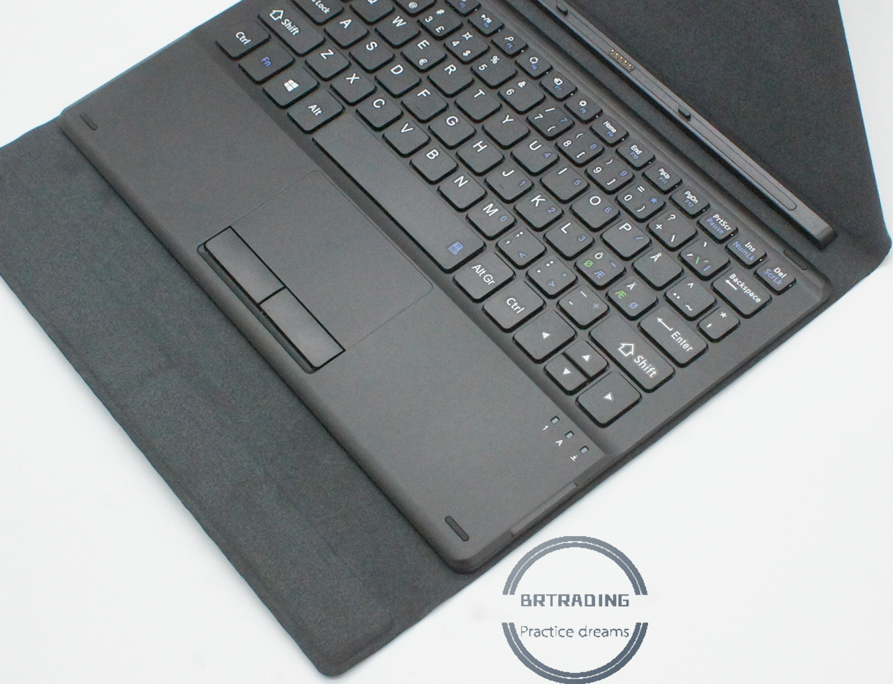 中柏EZpad 4s pro10.1、10.6 平板电脑 键盘 皮套 保护套PU 绒 出口外贸版