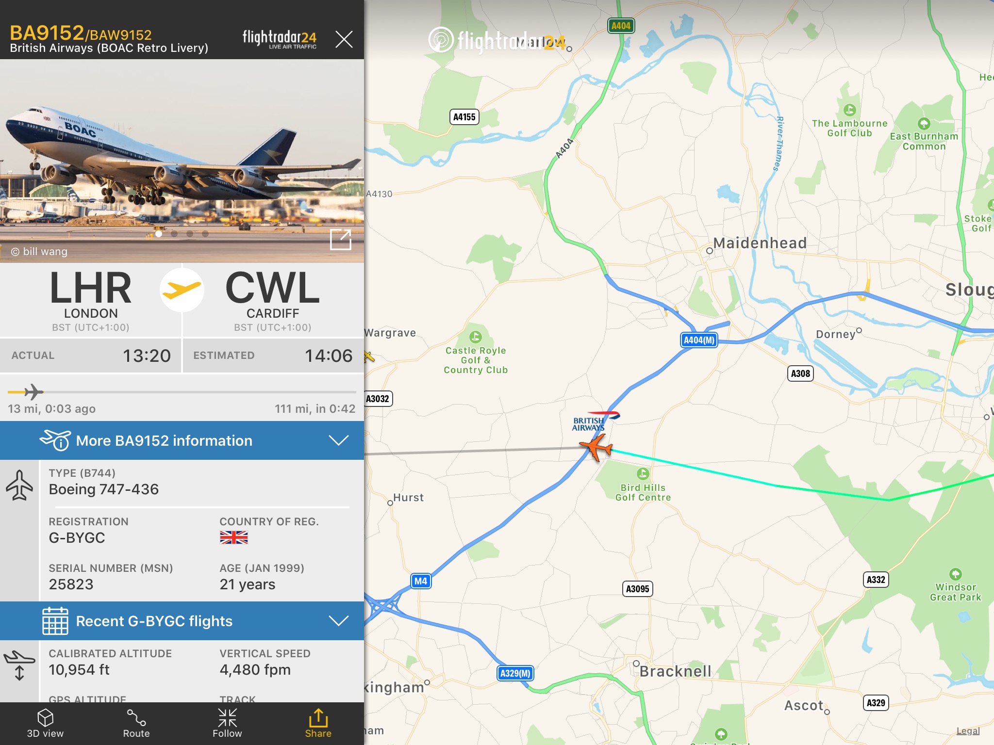 Cool things seen on FlightRadar - Page 165 - Boats, Planes & Trains - PistonHeads