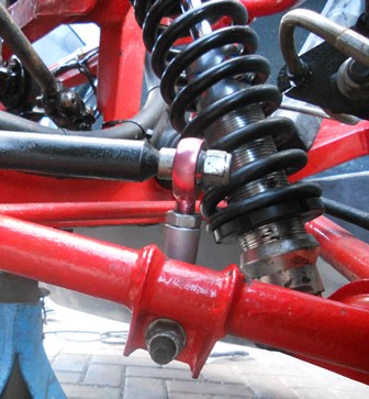 A red bike is parked next to a red fire hydrant - Pistonheads