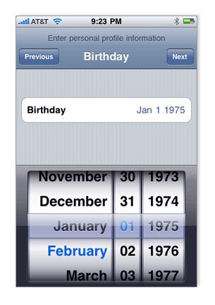 Things that make you feel old... - Page 21 - The Lounge - PistonHeads - The image displays a screenshot of a birthday reminder notification on an iPhone. Centered on the screen is the word "Birthday" in bold black letters. Underneath, the user has selected "Jan 1 1975" as the special date. Below the birthday date, three different rows show the passage of time. The first row, labeled "November 30 (1973)" has the number 365 to its right, indicating it's 365 days from the user's chosen birthday. The second row, labeled "December 31 (1974)" has the number 366 to its right, indicating it's 366 days from the user's chosen birthday. The third row, labeled "February 02 (1976)" has the number 366 to its right, indicating it's 366 days from the user's chosen birthday. In the top left corner, there is an "AT&T" symbol, and in the top right corner, there is a battery icon with the number "92" to its right, which likely indicates the current battery level. At the top of