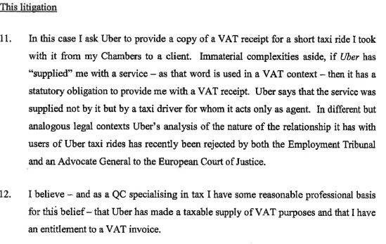 Uber and VAT - Page 10 - News, Politics & Economics - PistonHeads
