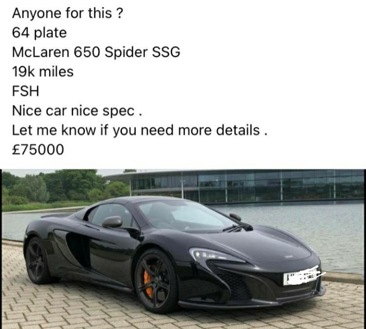 650s Spider wanted  - Page 1 - McLaren - PistonHeads UK