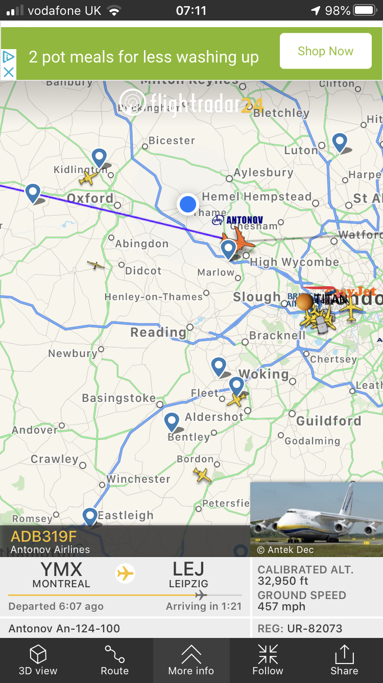 Cool things seen on FlightRadar - Page 161 - Boats, Planes & Trains - PistonHeads