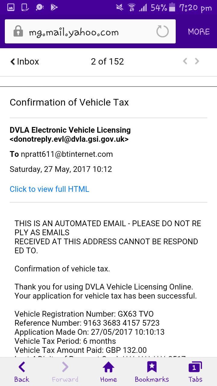 DVLA not sent tax notification  - Page 3 - General Gassing - PistonHeads