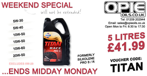 Oil advice and recommendations (Opie Oils) - Page 249 - Moderators - PistonHeads
