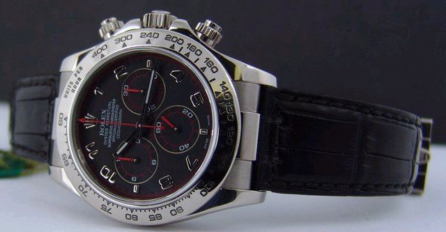 Anyone know of a used Daytona 116519 Leather strap black/red - Page 1 - Watches - PistonHeads