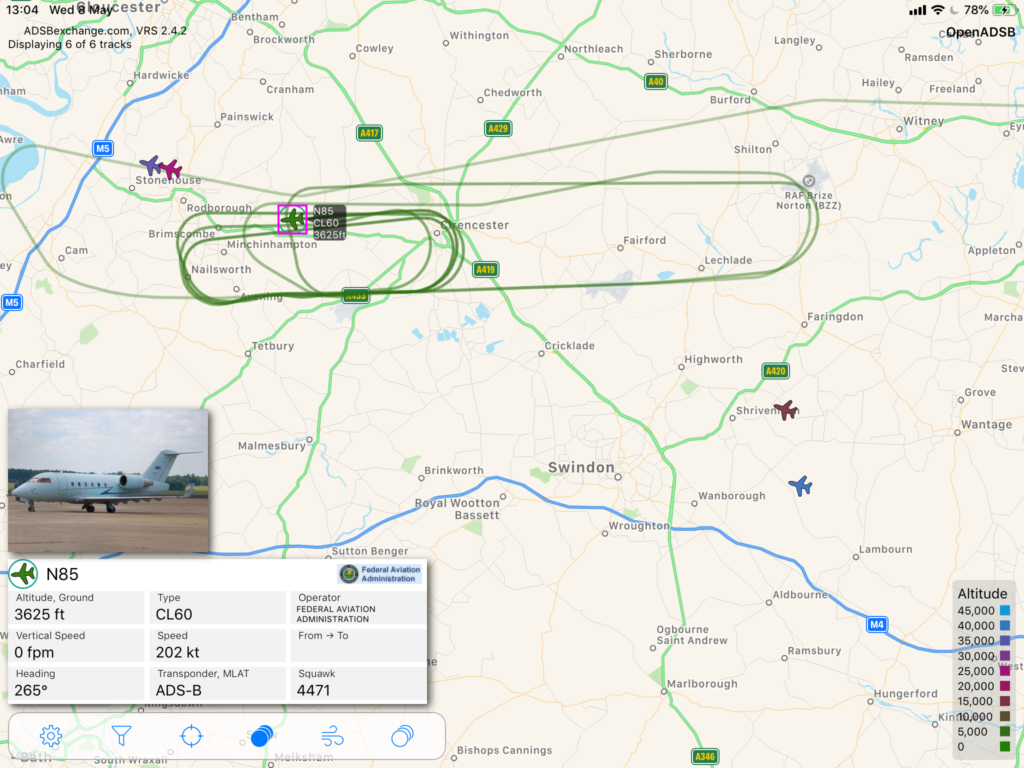 Cool things seen on FlightRadar - Page 65 - Boats, Planes & Trains - PistonHeads