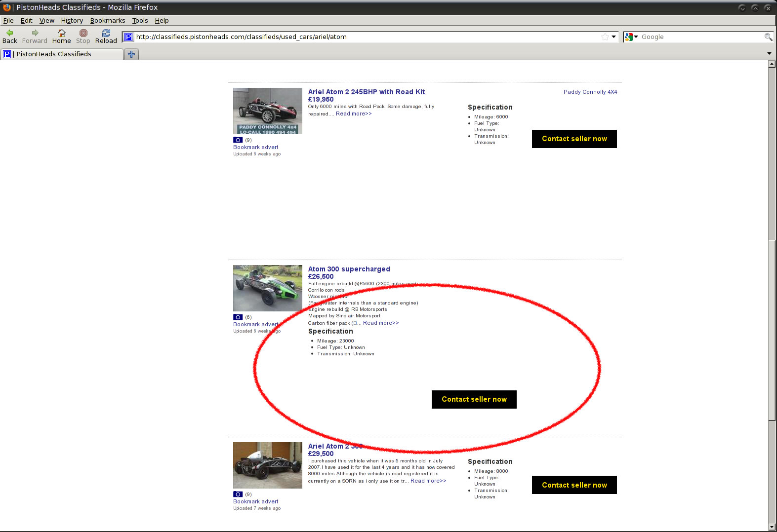 RE:  UPDATED: CLASSIFIEDS REVAMPS: LATEST INFORMATION - Page 25 - General Gassing - PistonHeads