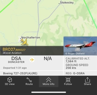 Cool things seen on FlightRadar - Page 434 - Boats, Planes & Trains - PistonHeads UK