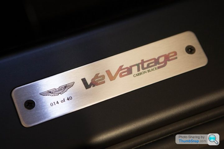 VANTAGE 2005 to 2018 - LIMITED EDITIONS & SPECIAL EDITIONS - Page 1 - Aston Martin - PistonHeads