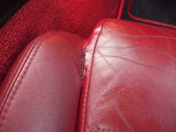 Ripped Leather Seat Pistonheads