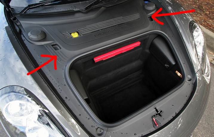 Help please - front luggage compartment question - Page 1 - Boxster/Cayman - PistonHeads