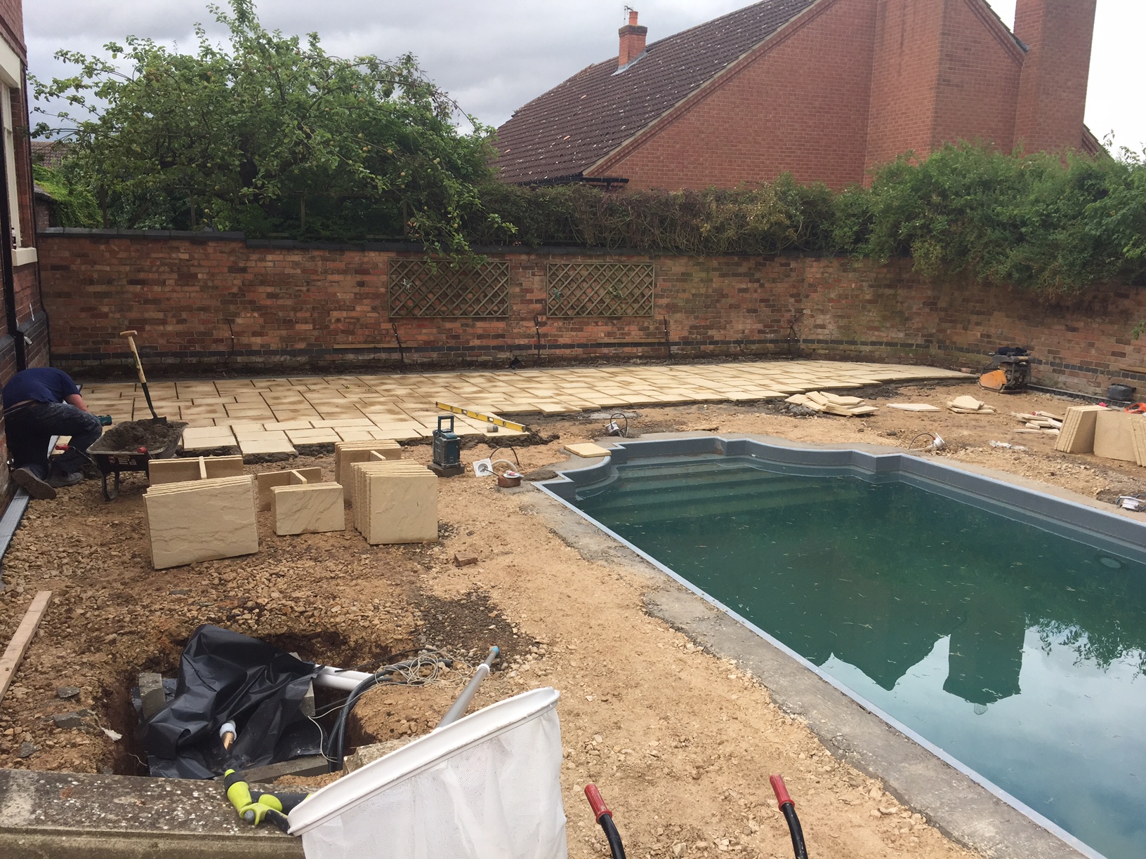 11m x 4m outdoor swimming pool in 3 weeks (with paving) - Page 60 - Homes, Gardens and DIY - PistonHeads