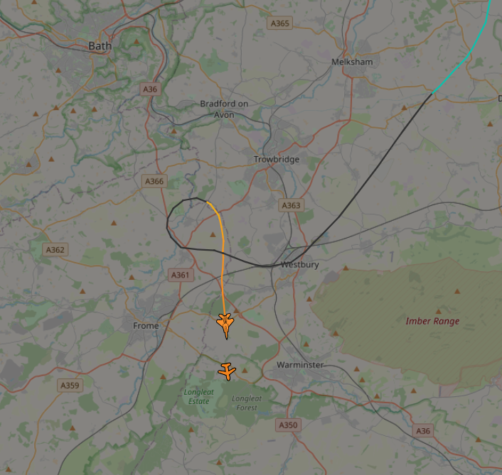 Cool things seen on FlightRadar - Page 426 - Boats, Planes & Trains - PistonHeads UK