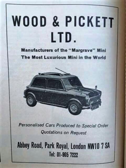 Radford/Wood&Pickett Minis - Page 1 - Classic Minis - PistonHeads
